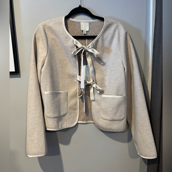 Joie Chic Bow Detail Cardigan - Picture 2 of 6